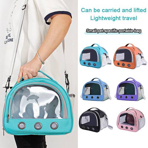 Foldable Cat Dog Bird Rabbit Carrier Bag With Thick Cotton C