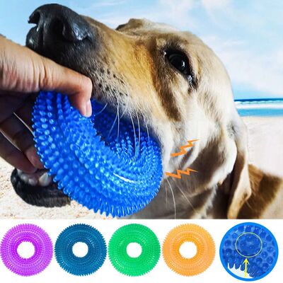 Pet Dog Toys Puppy Sounding Toy Molar Squeaky Tooth Cleaning