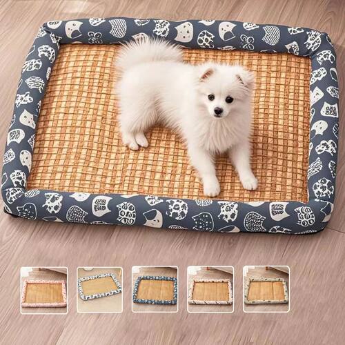 Large Dog Bed Mat Summer Cooling Matting Dog Cushion for Sma