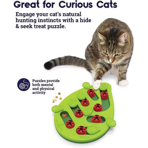 Cat Puzzle Treat Toy Made of High Quality Non Toxic Plastic