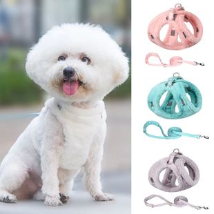 for and Fur Thicken Harness Dog Leash Dogs Small Set Puppy