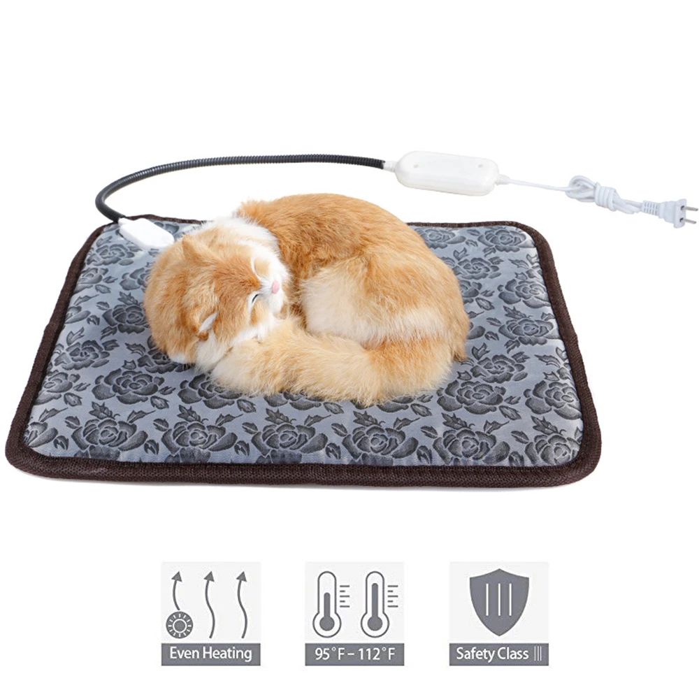 Winter Pet Heating Blanket Waterproof Wearable Wear Resistan