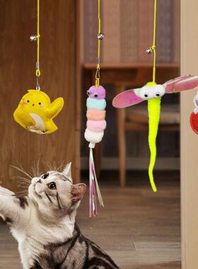 1PC Cat Hanging Cat Toy Hanging Door Elastic Rope Cat Stick