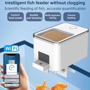 WiFi Smart Automatic Feeder Aquarium Goldfish Timing Feeder