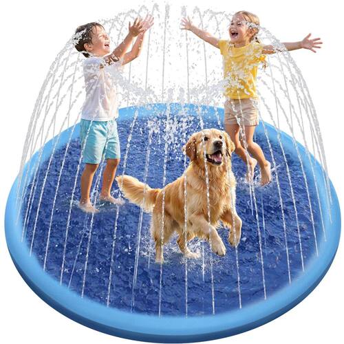 100/150/200cm Summer Pet Swimming Pool Inflatable Water Spri