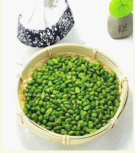 新品新货熏青豆牛踏扁咸味烘毛豆茶500克豆子散称南浔古镇特产食