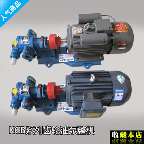电动油泵KCB15583抽豆浆柴油汽油机油自吸泵小型高温防爆齿轮泵头