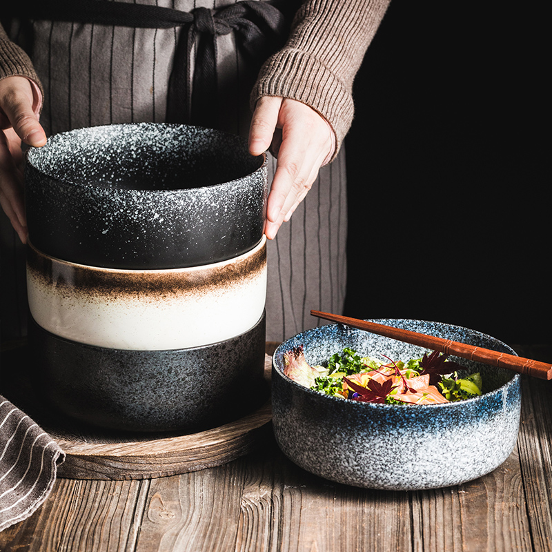 瓷尚家陶瓷日式直边碗