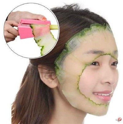 美容工具 diy面膜 黄瓜超薄切片器 大号青瓜卷笔刀神器造型削皮器