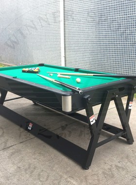 美式台球桌成人家用标准多功能桌球台乒乓餐桌桌上冰球桌室内桌游