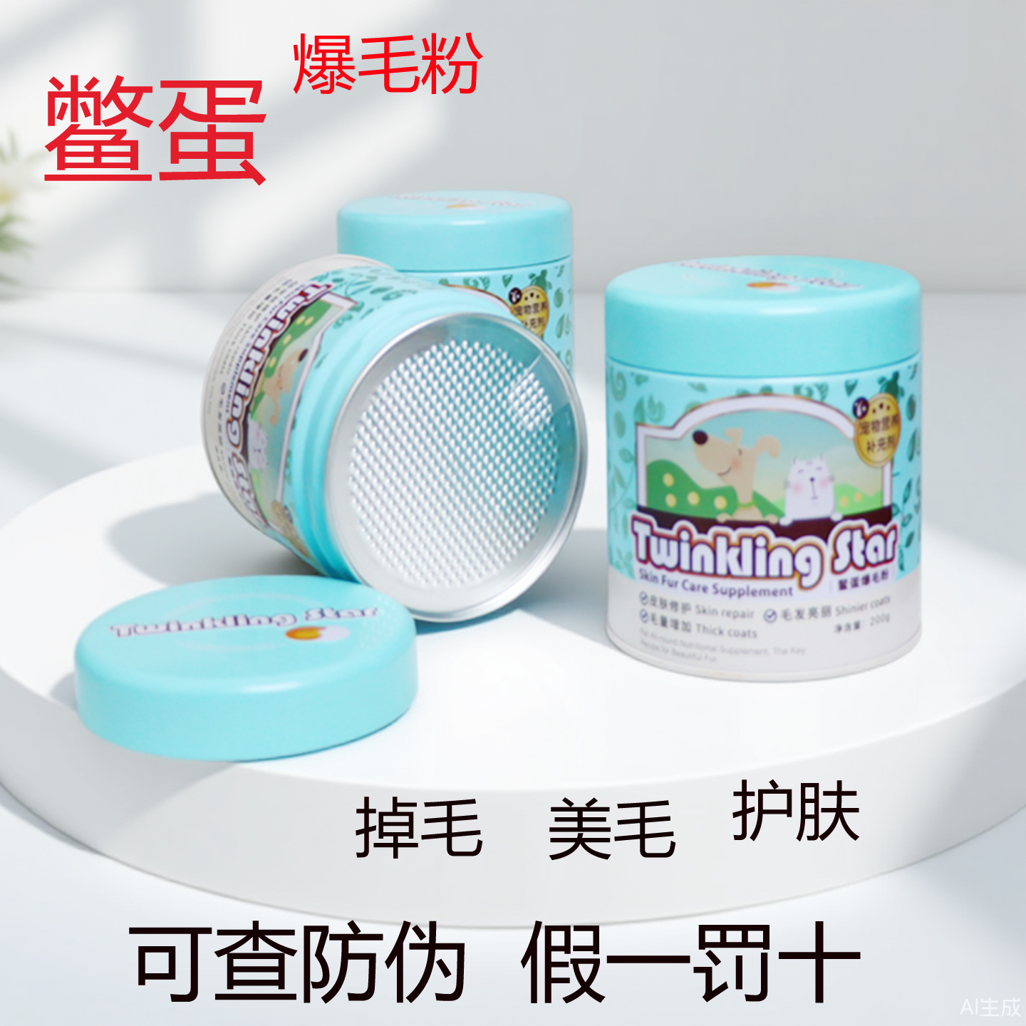 twinklingstar美毛猫狗鳖蛋爆毛