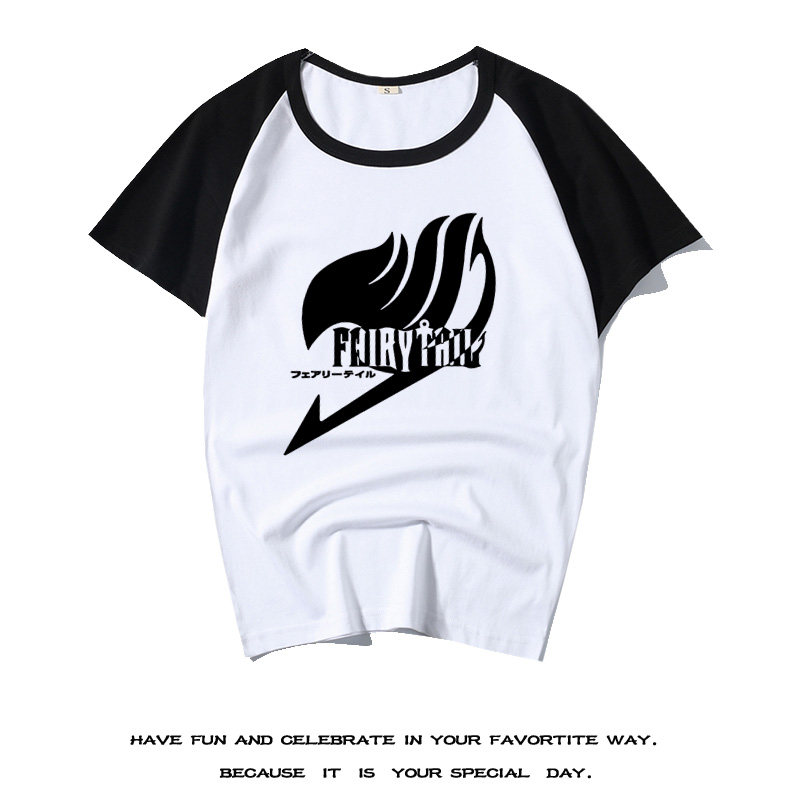 ACG校园哈比妖尾T恤纯棉休闲男款动漫妖精的尾巴短袖夏装学生衣服在类目 男装, T恤中 - 来自Buy2taobao.com提供专业的淘宝代购服务