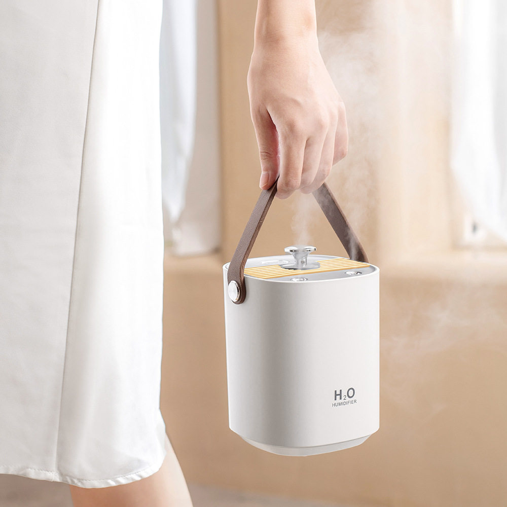 新款双喷静音便携加湿器