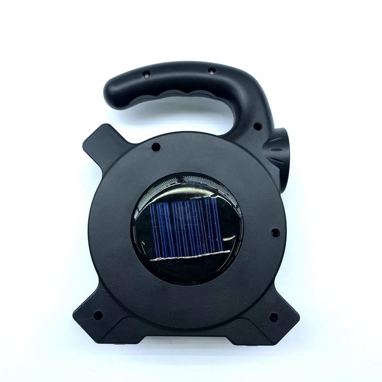 充电户外手提灯手电筒太阳能COB野营灯可给手机充电 工作灯