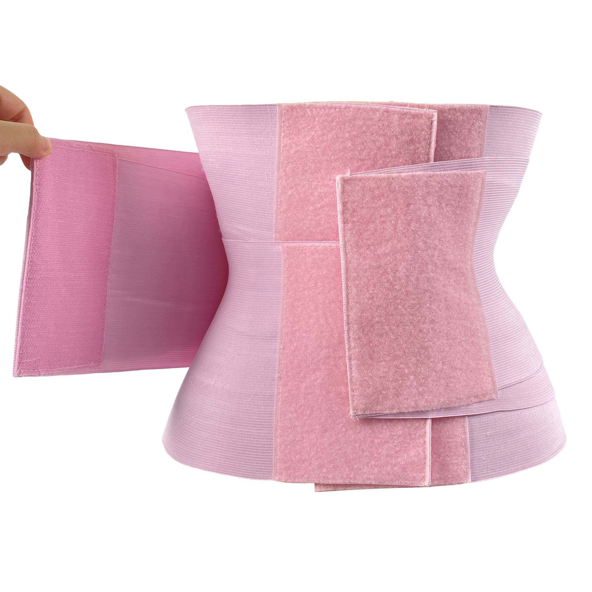 女士魔术贴护腰带健身束缚塑身衣运动收腹束腰带tummy wrap束身衣