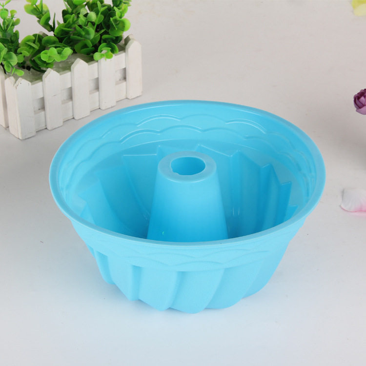 直供空心硅胶蛋糕模具 戚风创意蛋糕模 南瓜形DIY烘焙工具