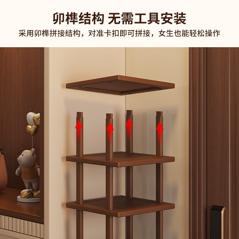 门口鞋架子家用小型窄款多层鞋架入户简易置物架经济型收纳小鞋柜