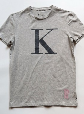 杂款强货 时尚简约西K Jeans 专柜790 时尚设计超帅短袖T恤男U316