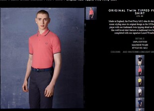 夏季 新款 超经典 特 翻领T恤 英伦FP 短袖 男J840 臻品