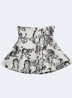 小众高端潮品init*al ZG1990 织花图案 清新时尚显瘦抹胸上衣T632