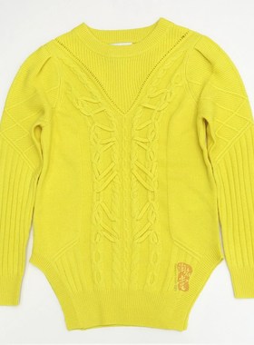 必收强货 3.1 PLIP L 秋冬 醉强时装扭绳 时装羊绒衫S461