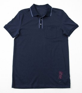 简约时尚 西K  夏季 ZG900水准 JI品丝光棉 超靓翻领T恤 男M322