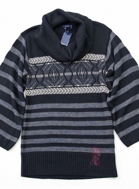 特 超牛货 MAG 3000水准 时尚时装织花 高领Mao衣 女O180