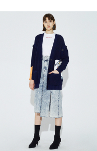 设计感 专柜2199 可拆卸衣袖 潮流时尚 U911 精品 开衫 MS马丝菲尔