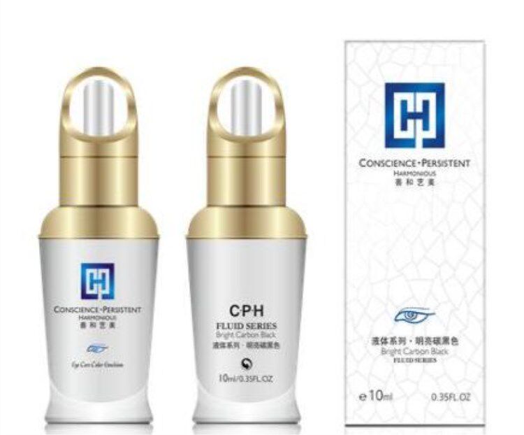 CPH善和艺美纹绣 眼部眼线美瞳线液体膏体色乳碳黑色/黑褐色正品