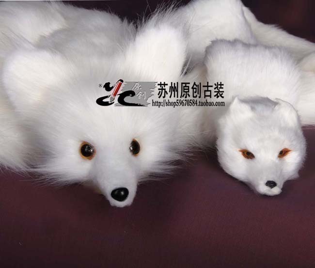 新款影楼画皮白狐大小头饰