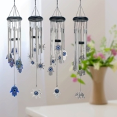 实木金属风铃挂饰门饰创意生日礼物男女儿童卧室房间复古中国风