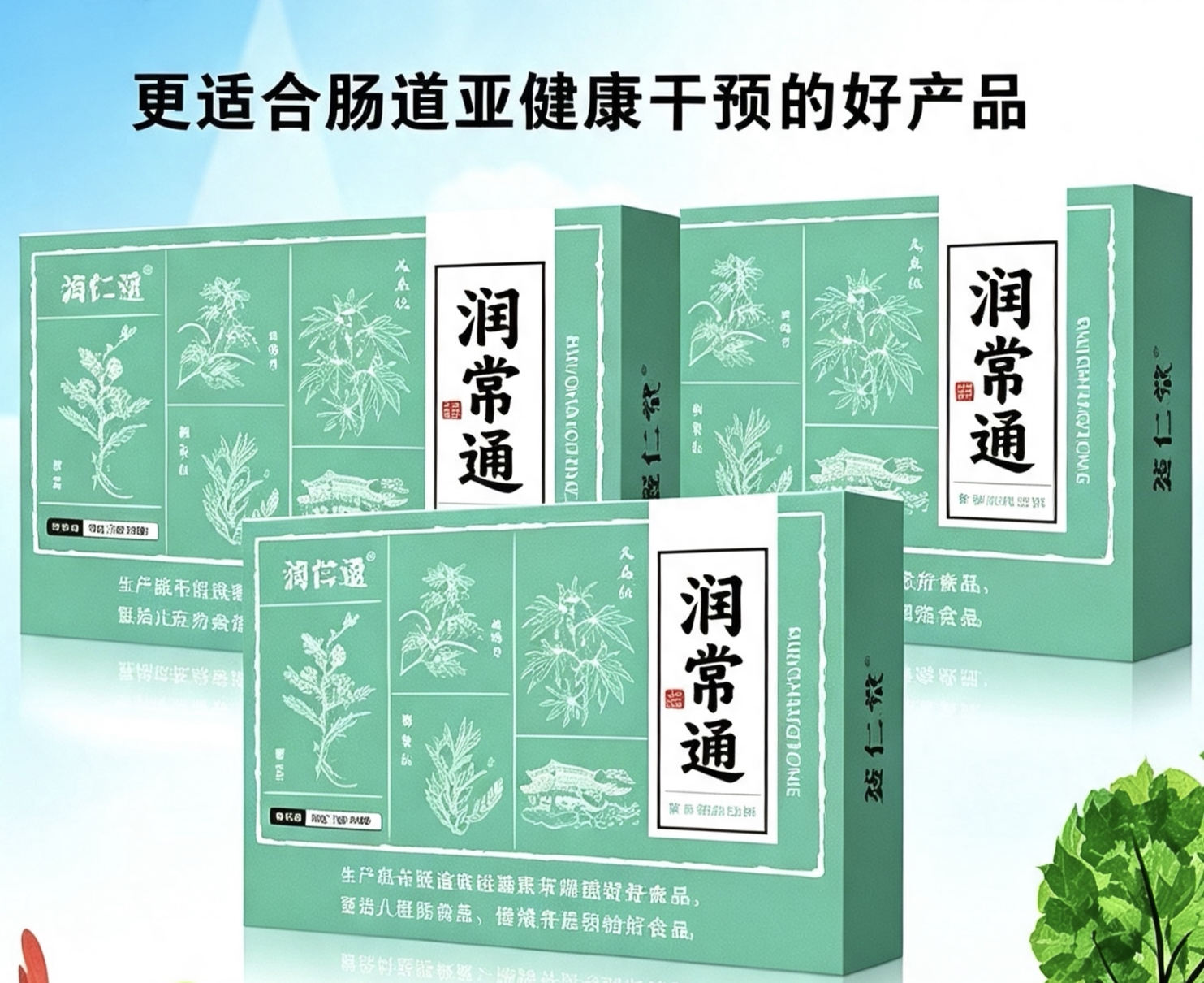 正品芦荟润肠通守护你的肠胃,润肠通便排出体内毒素纯中草药成分