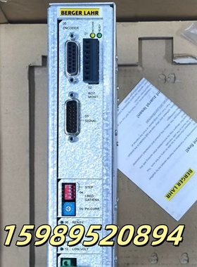 Berger Lahr百格拉伺服驱动器WDM3-004.0801全新