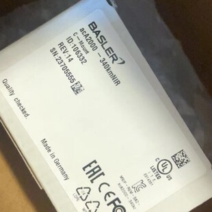 acA2000-340kmNIR巴斯勒工业相机全新质保一年优惠出