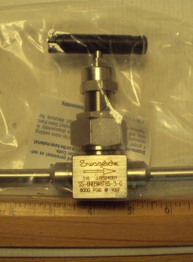 世伟洛克 Nupro 阀门,SS-6NBSW6T65-3-G 未使用