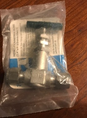 1/4 MNPT x 1/4 管 316ss 计量针阀 Nupro 世伟洛克 SS-4JB1 船 T