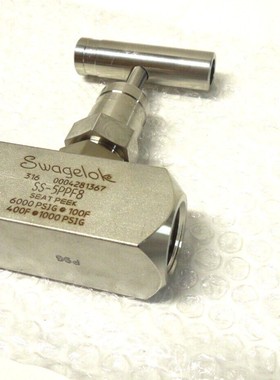 世伟洛克 SS-5PPF8 1/2 英寸 FNPT 针阀 6000 PSI 511NW