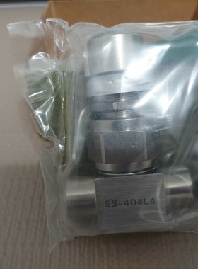 世伟洛克 SS-4D4L4,1/4 FNPT 隔膜阀
