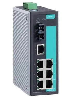 /  EDS-308-SS-SC  8口工业交换机6电口+2光口(SC)