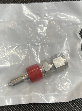 3 件装 - 世伟洛克 SS-QC6-D-600 快速连接干带阀 0.5 Cv 3/8 英