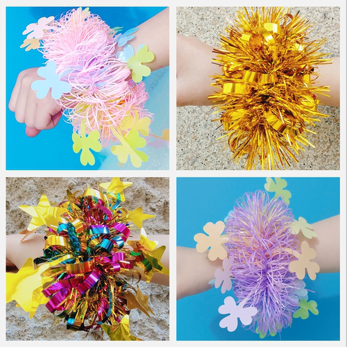 舞蹈手腕花手花运动会手环