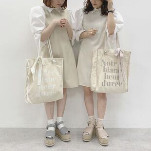 A显瘦中袖 拼色片状剪裁 连衣裙 小翻领拼接喇叭袖 iamfino清仓