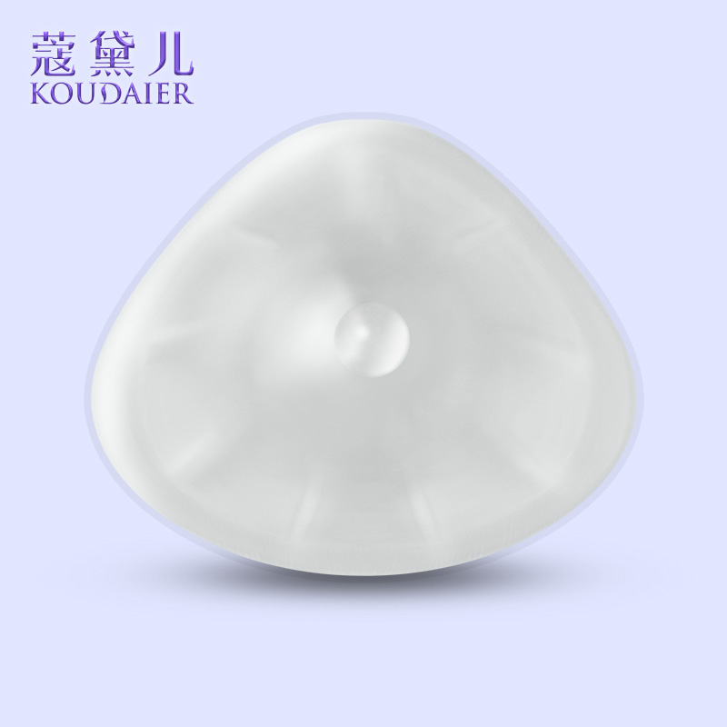 蔻黛儿夏季游泳义乳泳衣专用术后透明硅胶水晶泡温泉假胸假乳房