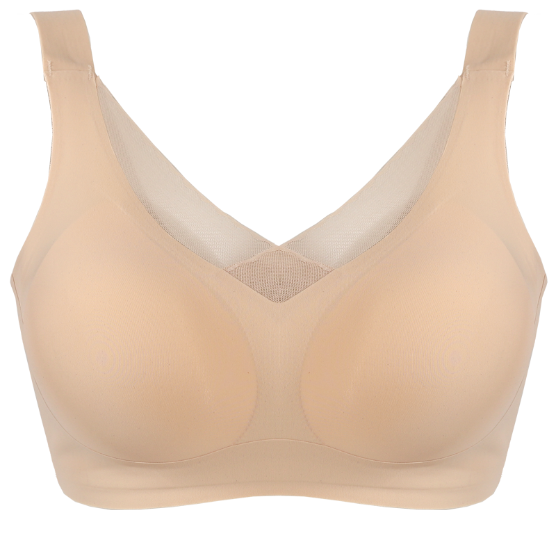 蔻黛儿义乳文胸乳腺胸癌切除术后专用胸罩无痕内衣一片式假胸