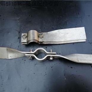 置立式 加药桶装 搅拌机螺旋轴 一字搅拌叶片旋转桨 不锈钢304对夹式