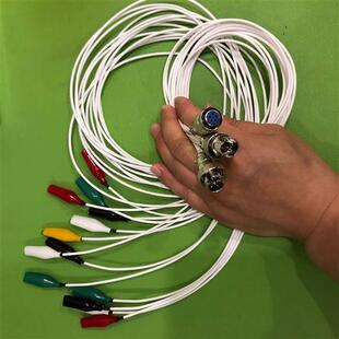 可配辰华CHI660E D工作站连接线电化学工作站连线4接头连线