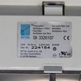107 SK3326 100 德国威图RITTAL散热风扇 原装