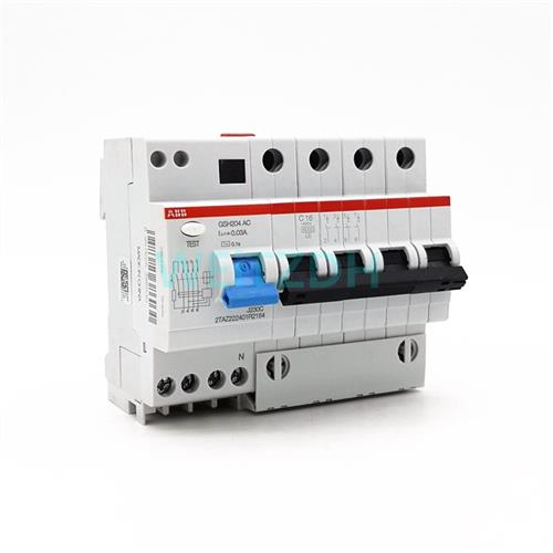 漏电开关 GSH204 AC-C16/0.03 防触电保护器 三相四线断路器4P
