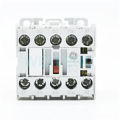 GE通用 MC1A301AT-A 低压小型接触器4KW三相 MB0A1 交流24V常闭NC