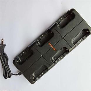 C1C2实群索菲通用 六连排座充电器瓦力能KD 捷锋JF T608对讲机原装